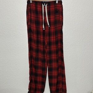 Psycho Bunny Men’s Plaid Flannel Pajama Pants Small